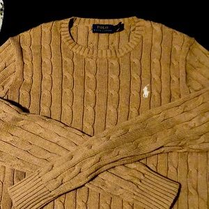 Ralph Lauren cable Sweater. M